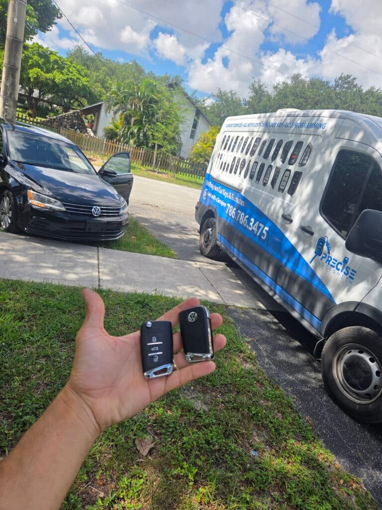 Miami-Dade locksmith providing mobile locksmith services