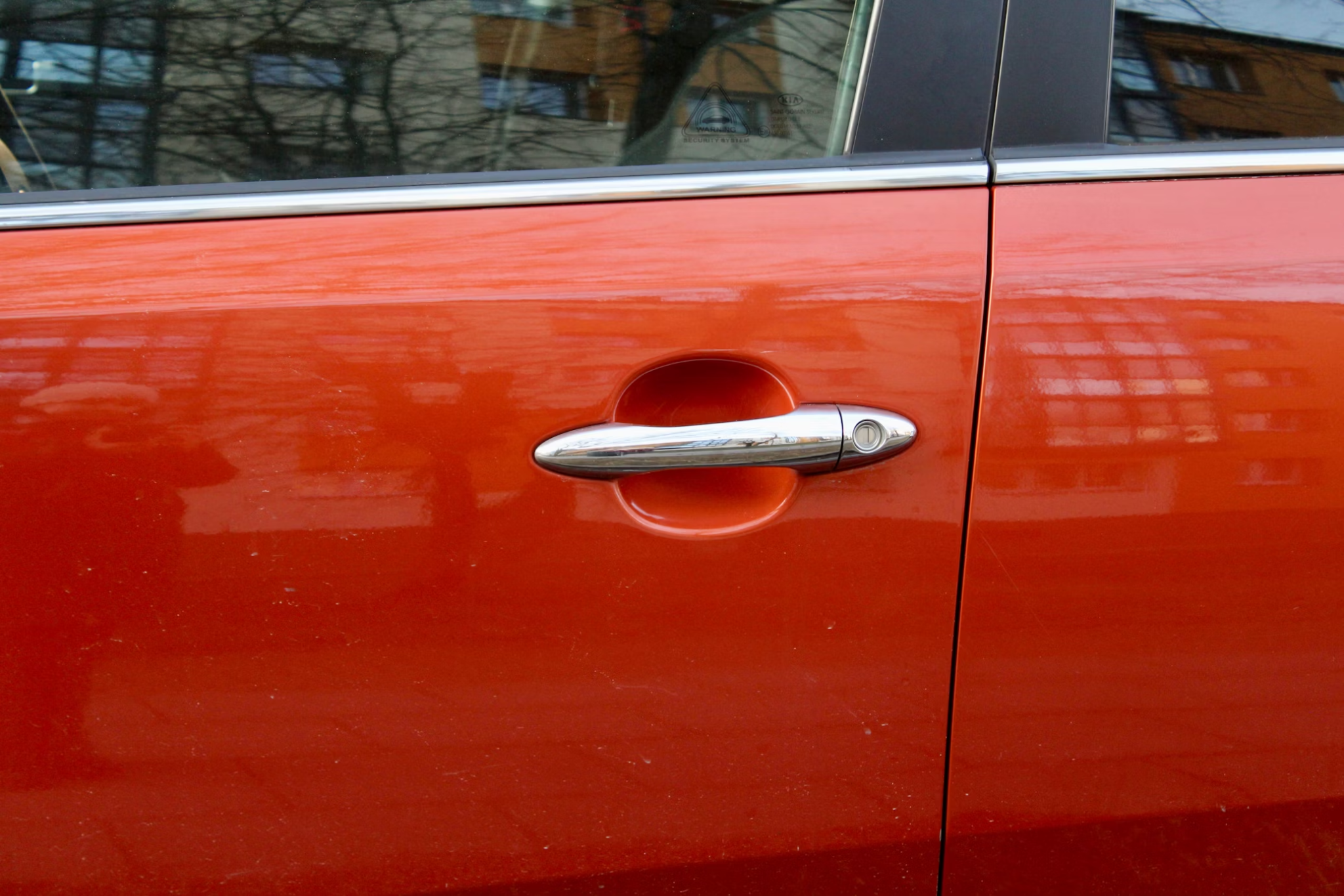 A car door