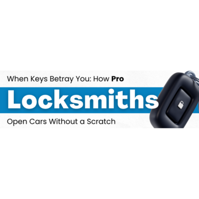 When Keys Betray You: How Pro Locksmiths Open Cars Without a Scratch?