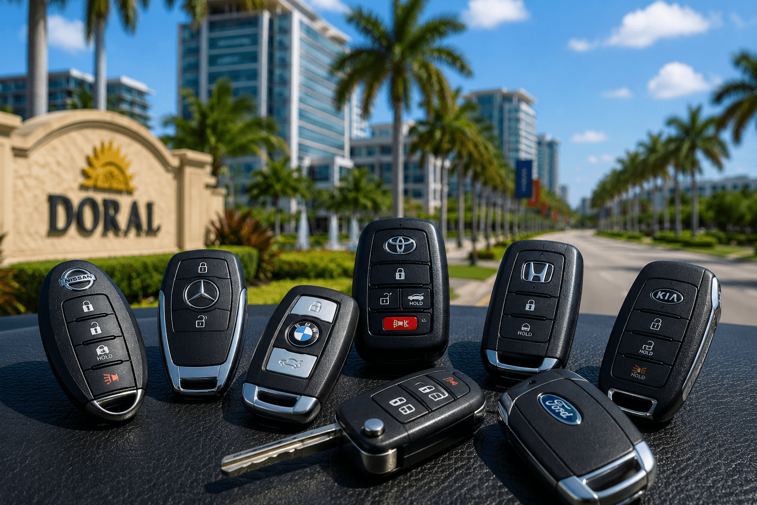 Doral locksmith key fob