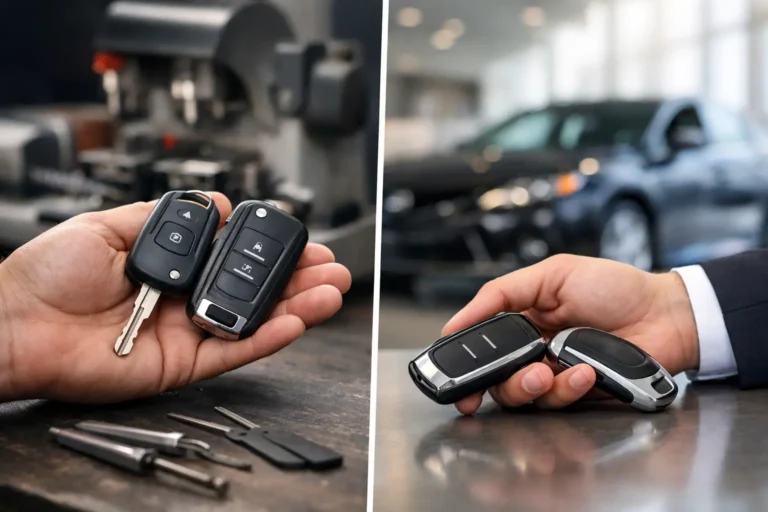 Locksmith vs Dealership Car Keys Compared